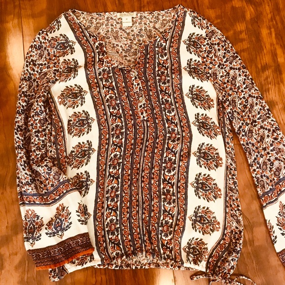 Lucky Brand Tops - Lucky Brand Boho Blouse